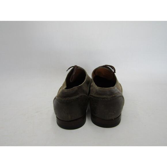 Gucci Mens Size 9 D Brown Suede Oxford Dress Shoes main image 11